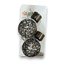 WJ63-031 - TERMINAL DECORATIVO DE CORTINA 28MM (50/1)