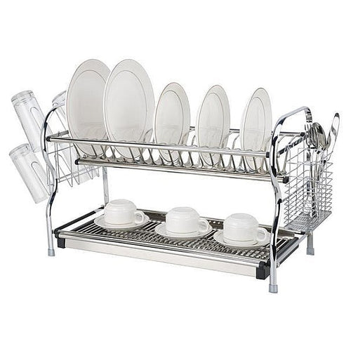 CH85-068 - ESCURRIDOR DE PLATOS DE ACERO INOXIDABLE (8/1)