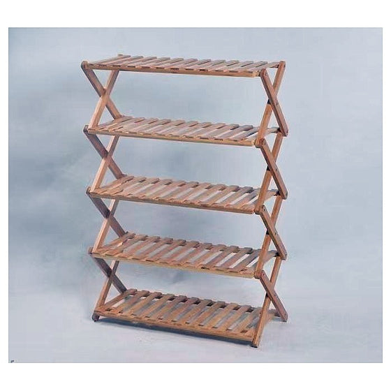 HG-D- FSR2 - ESTANTERÍA PLEGABLE DE MADERA (10/1)