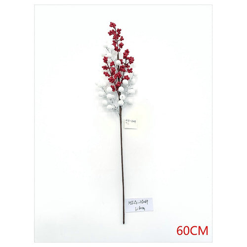CF-XFF15 - RAMO DECORATIVO CON BAYAS ROJAS (600/1)