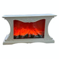HG-ASF05 - CHIMENEA ELÉCTRICA DECORATIVA BLANCA (12/1)