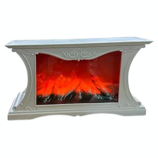 HG-ASF05 - CHIMENEA ELÉCTRICA DECORATIVA BLANCA (12/1)