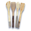 KT-JCT15 - JUEGO DE 4 UTENSILIOS DE COCINA DE BAMBÚ (160/1)