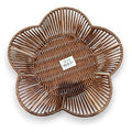 KT-JCT23 - BANDEJA DE MIMBRE EN FORMA DE FLOR (100/1)