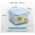 HG- CY140 - CONTENEDOR CUADRADO CON DRENAJE 4150 ML (24/1)