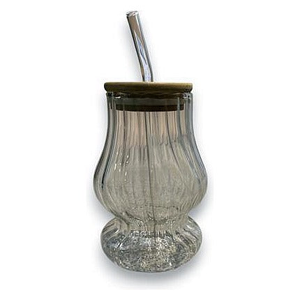 KT-JCT49 - VASO CON PAJILLA Y TAPA DE MADERA (100/1)