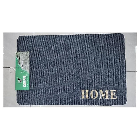 J1J5503 - - ALFOMBRA DE ENTRADA AZUL "HOME" (50/1)
