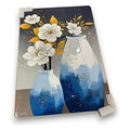 PF-94 - CUADRO DECORATIVO CON JARRONES Y FLORES (8/1)