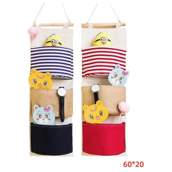 HG-QQF9 - ORGANIZADOR COLGANTE DE TELA 60*20 CM (300/1)