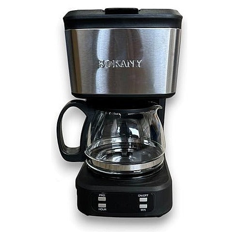 SK-04044 - CAFETERA ELÉCTRICA CON JARRA DE VIDRIO 750 ML (6/1)