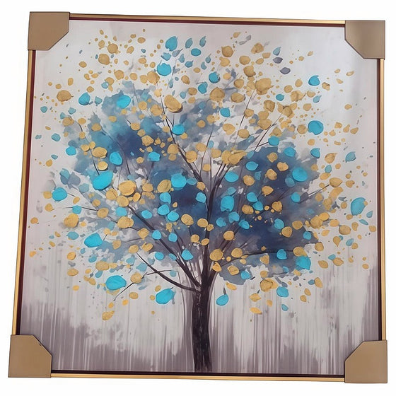 CF-JHP27 - CUADRO DECORATIVO ÁRBOL COLORIDO (12/1)