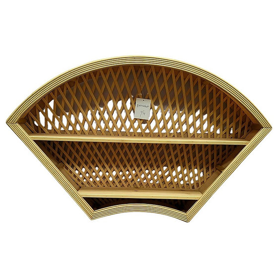 HG-WHD23 - ESTANTE DE BAMBÚ SEMICIRCULAR (12/1)