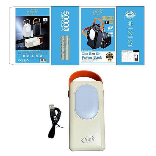 DQ43012 - POWER BANK 50000MAH CON LINTERNA LED (30/1)