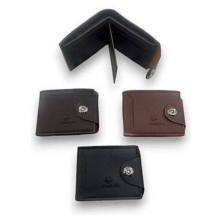 JJ53620 - BILLETERA DE CUERO CON BROCHE (200/1)