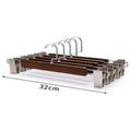 JJ53-055 - GANCHOS PARA PANTALONES DE MADERA 32CM (40/1)