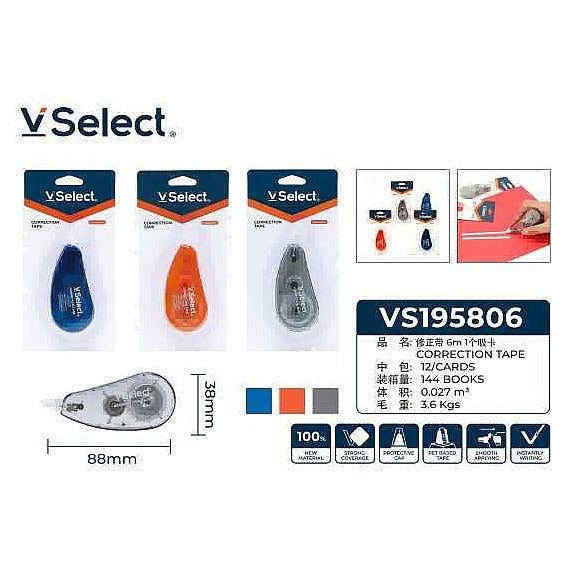 VS195806 - CINTA CORRECTORA 6MM (144/1)