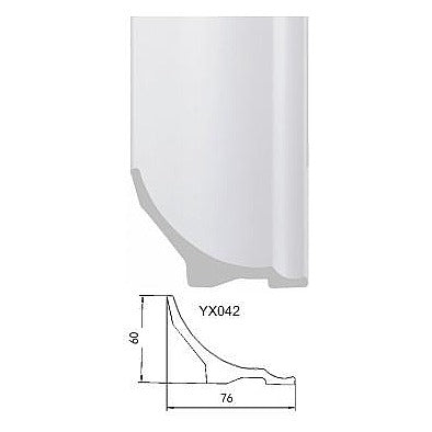 BM-PS12 - PS LÍNEA BLANCA YX042 NUEVO MATERIAL 76*60MM*250C (36/1)