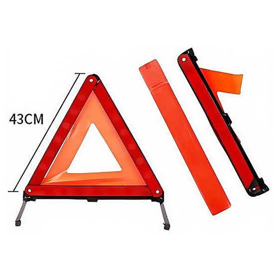OC-XYE01 - TRIÁNGULO DE ADVERTENCIA REFLECTANTE 43CM (60/1)