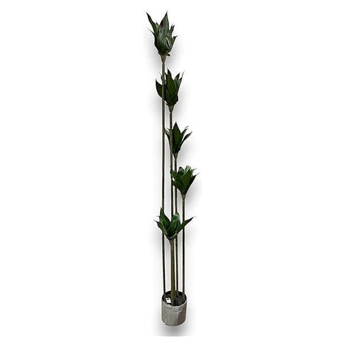 CF-ZYF06 - PLANTA ARTIFICIAL CON HOJAS DE NENÚFAR (8/1)
