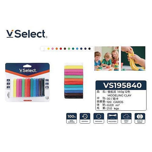 VS195840 - PLASTILINA MULTICOLOR (120/1)