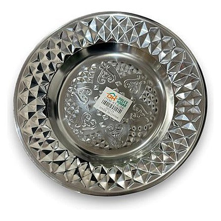 KT-EJ28 - PLATO DECORATIVO DE METAL 28 CM (300/1)