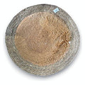 HG-GZH02 - ALFOMBRA REDONDA DE YUTE Y FELPA 80 CM (50/1)