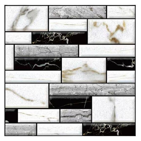 HS-LJW78 - ADHESIVO DE PARED 3D MARMOLADO 30CM*30CM (240/1)